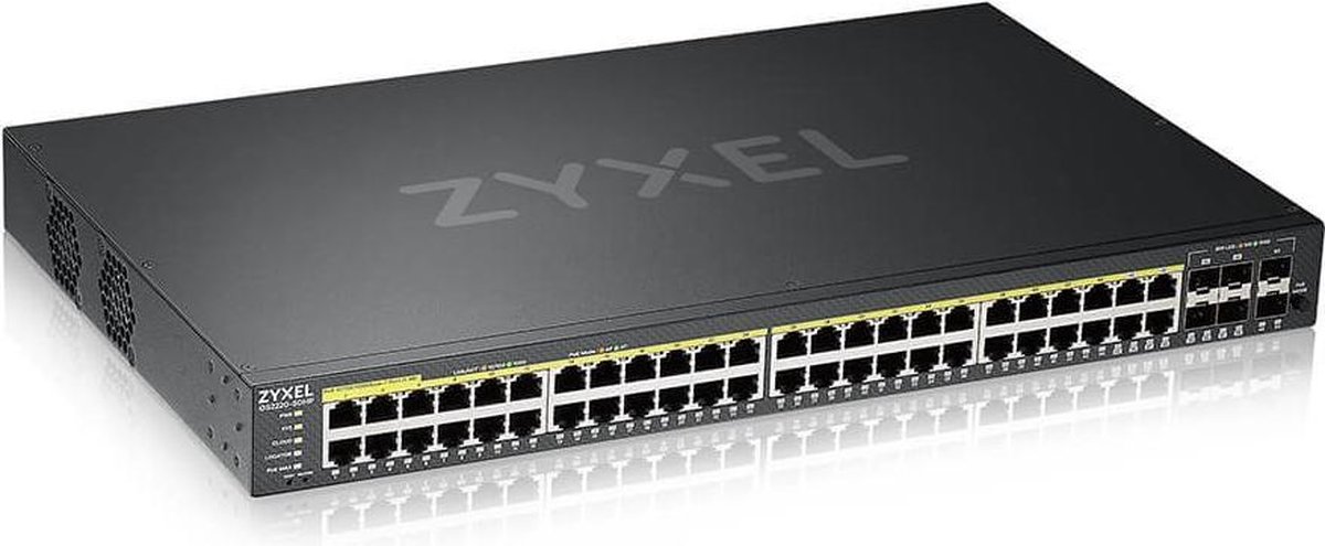 ZyXEL GS2220-50HP - switch - 48 ports - Managed - rack-mountable