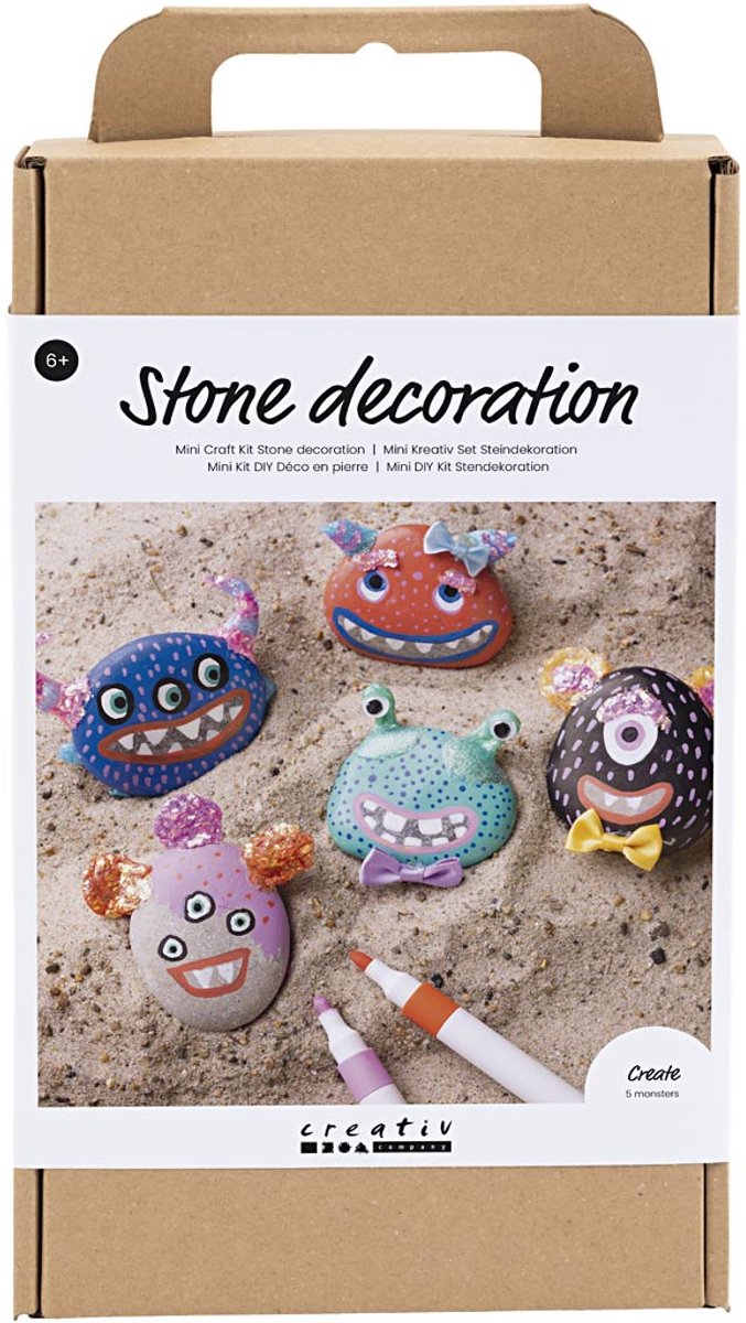 Creativ Company - Hobby set Stone decoration Craft set