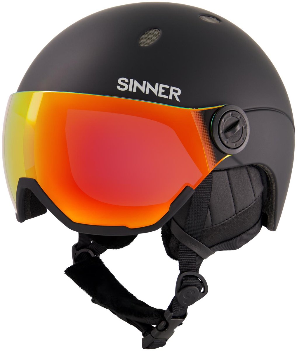 Titan VIsor Helm Matt Schwarz S