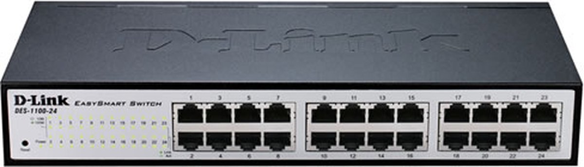 D-Link DGS 1100-24V2 24-Port Gigabit Smart Managed Switch