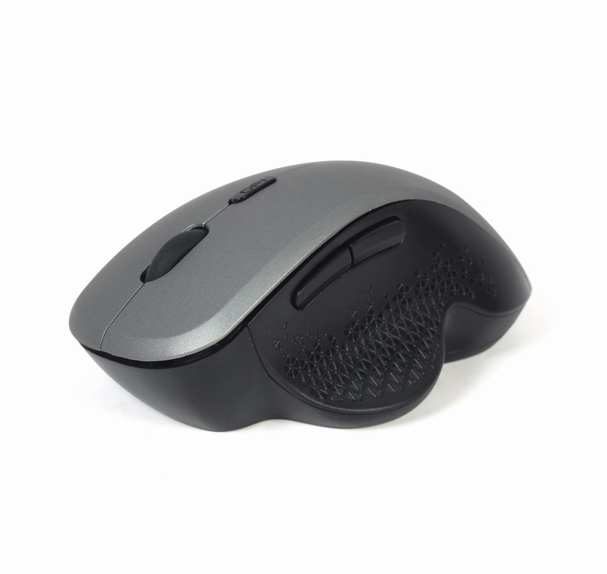 Gembird Ergonomic wireless optical mouse 6B-02 - Mus - Optisk - 6 knapper - Sølv