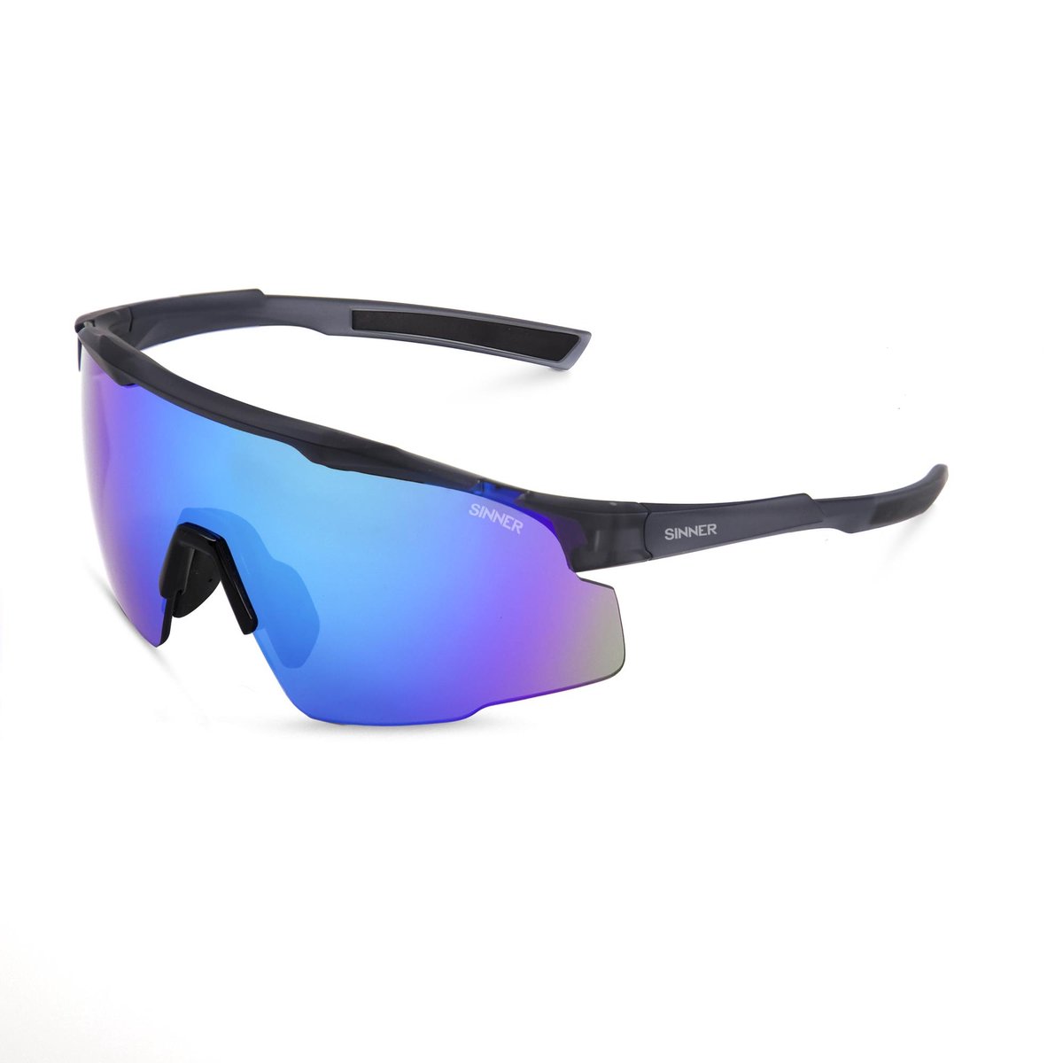 Murau Mt Cry Grau/Schwarz Pad- Blau Öl Sonnenbrille Matte Cry Grau/Schwarz Einheitsgröße