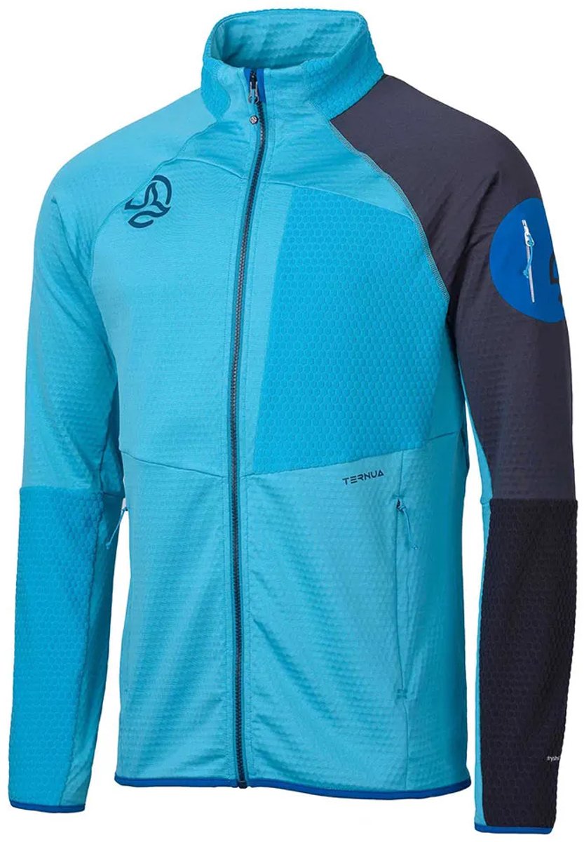 Ragger Sportjacke Herren Fresh Duck Blau XL