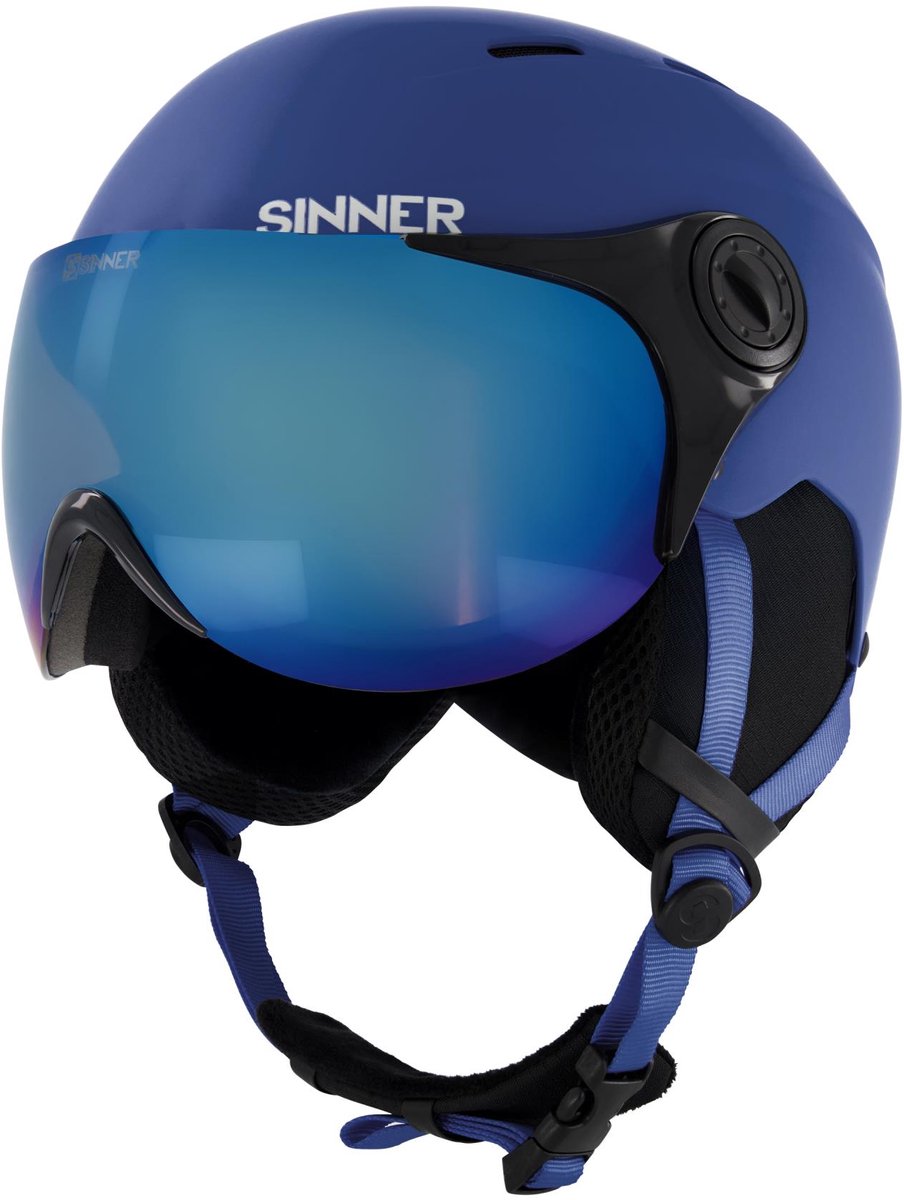 Typhoon Visor Helm Matte Navy Blue S