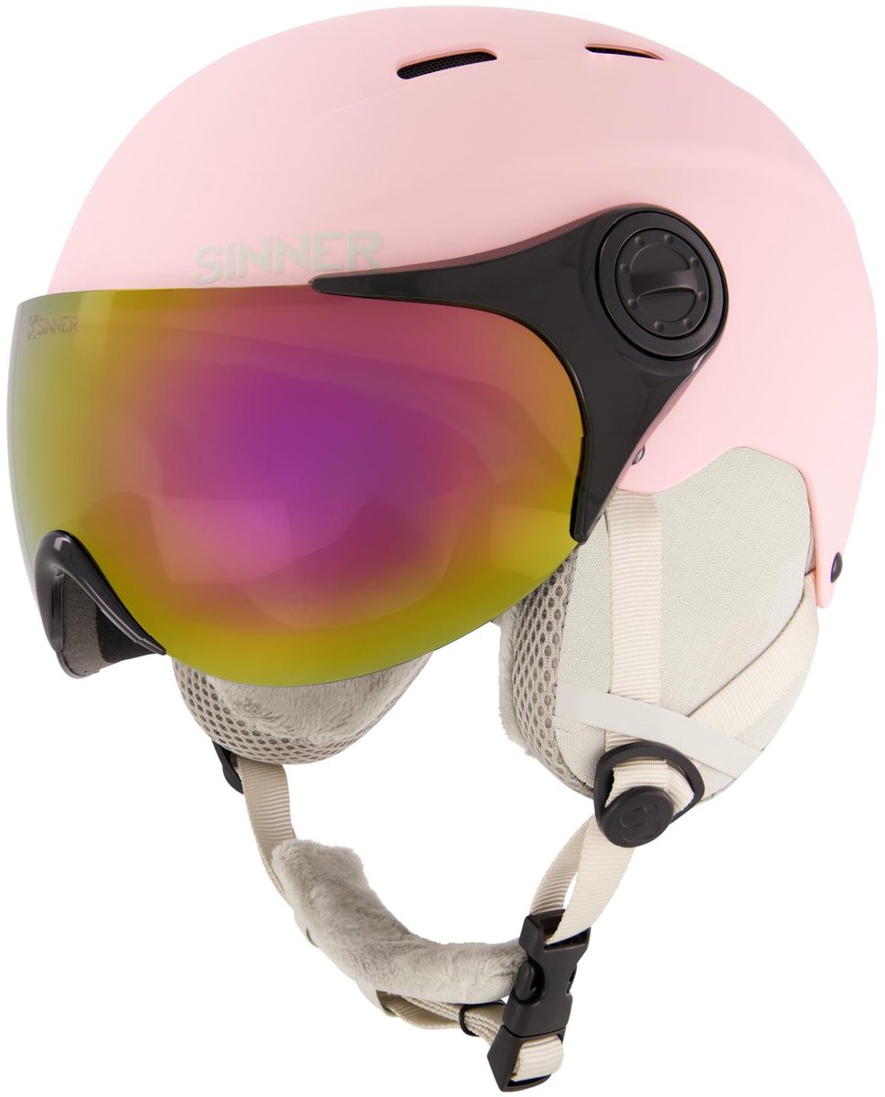 Typhoon Visor Helm Matte Light Pink