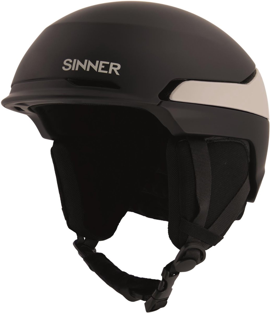 Zermatt Helm Matte Black/Matte Light Grey S