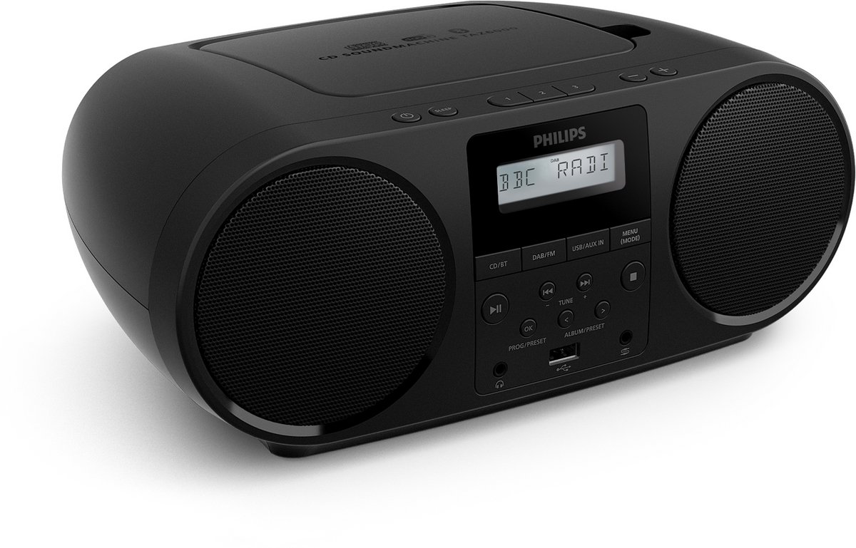 Philips AZ6000 - boombox - CD - DAB/DAB+/FM - Stereo