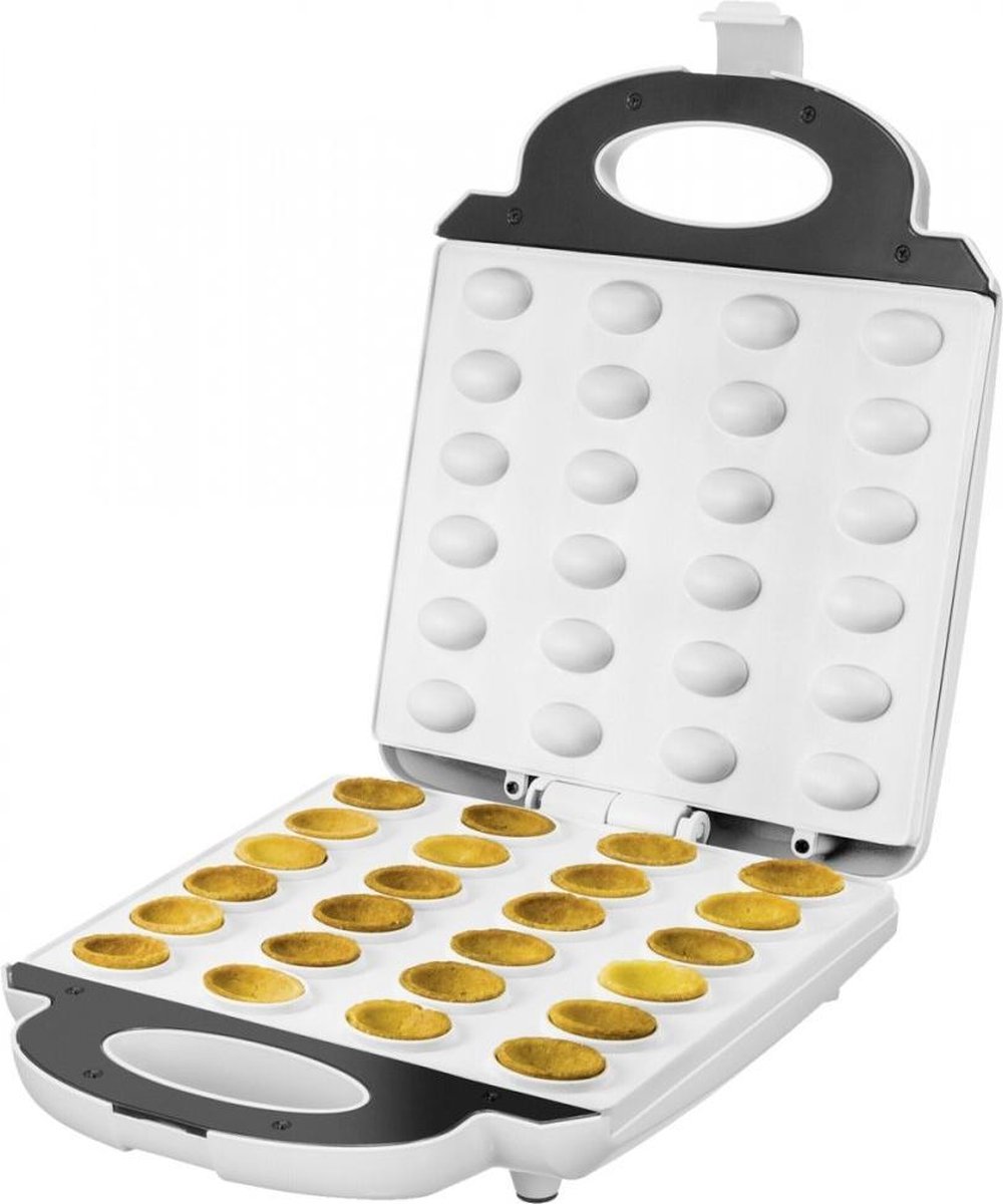 Unold Vaffeljern 48360 - waffle maker - white/stainless steel