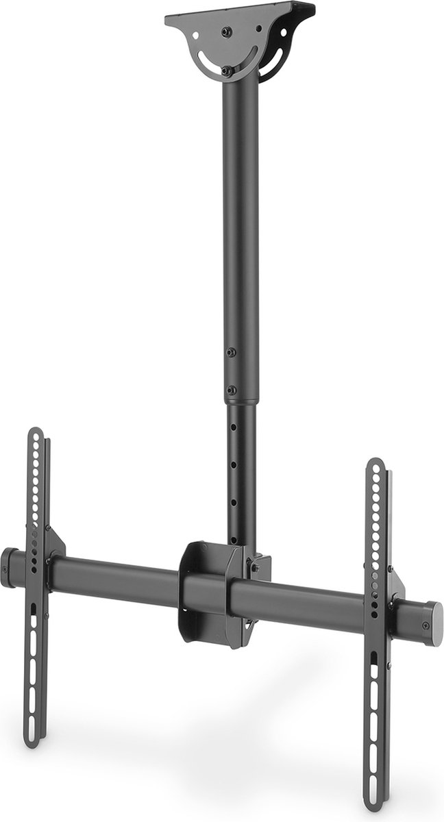 DIGITUS Universal TV Ceiling Mount with Telescopic Height-Adjustment - Maks 50 kg - Maks størrelse 70"