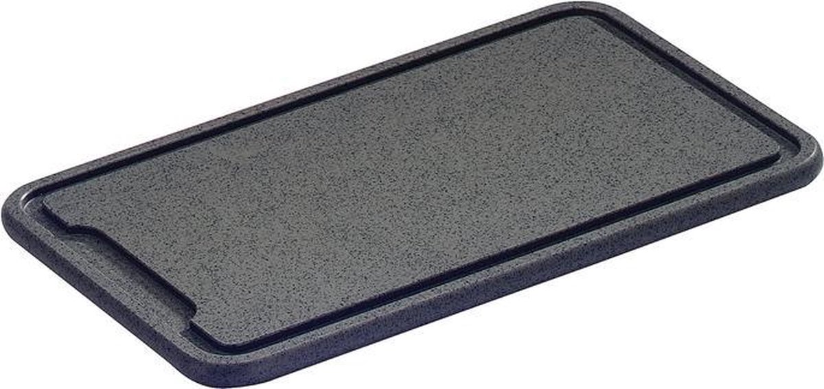 Zassenhaus Carving Board Plastic Dark Grey 36x23x1
