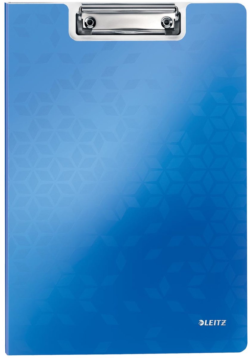 Leitz Clipboard med forside WOW A4 Blå