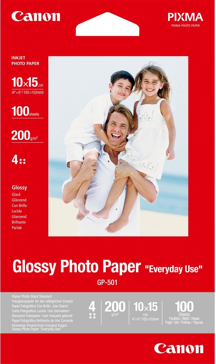Canon Paper GP-501 / 0775B003 Glossy 10x