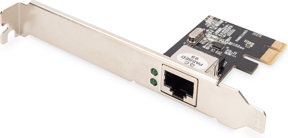 DIGITUS - network adapter - PCIe - Gigabit Ethernet x 1
