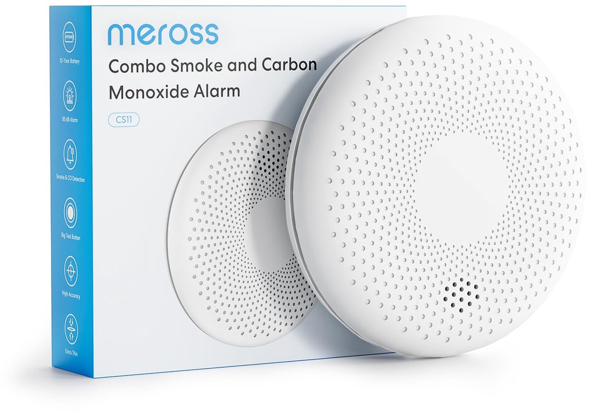 Meross CS11 - Combo Smoke and Carbon Monoxide Alarm