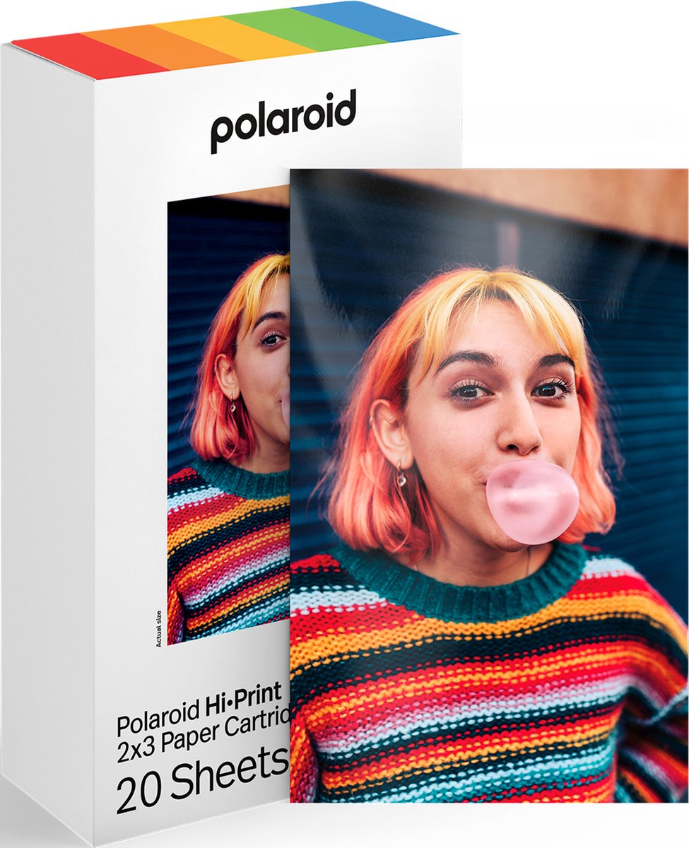 Polaroid Hi-Print 2x3 Paper Cartridge Gen 2 - 20 Sheets
