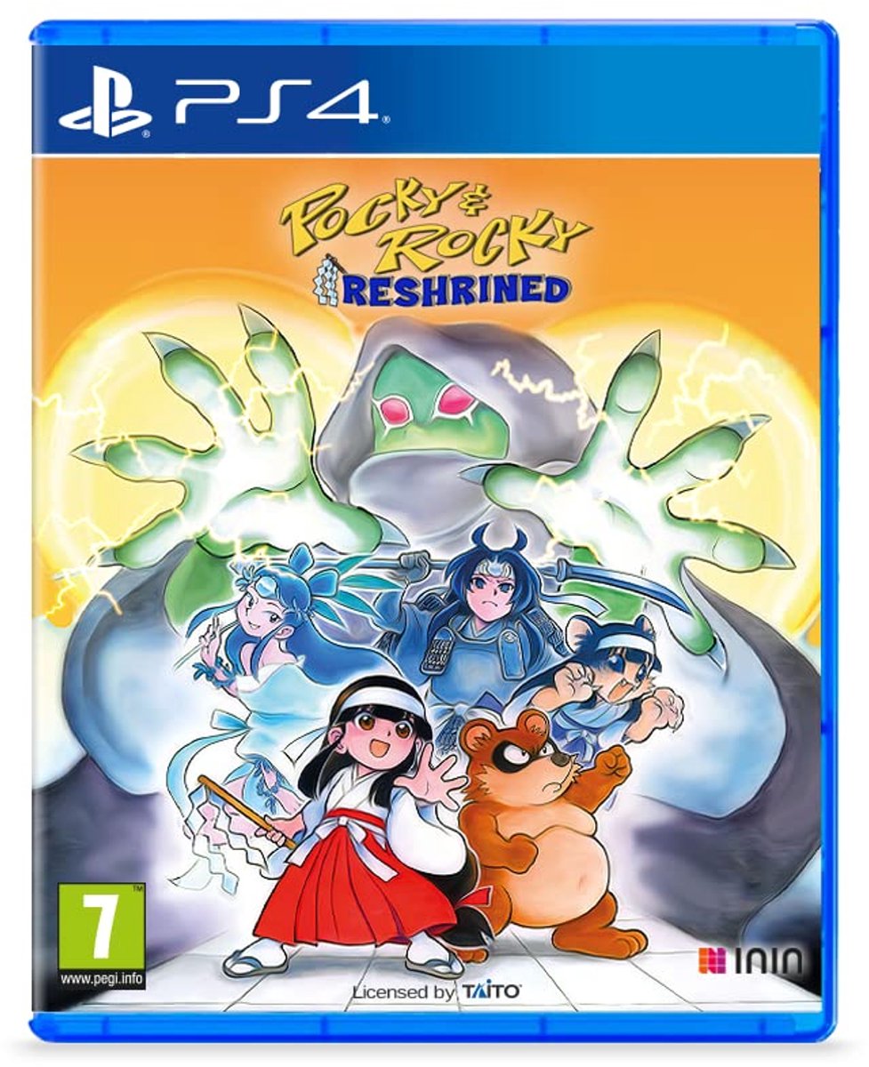 Pocky & Rocky Reshrined - Sony PlayStation 4 - Action
