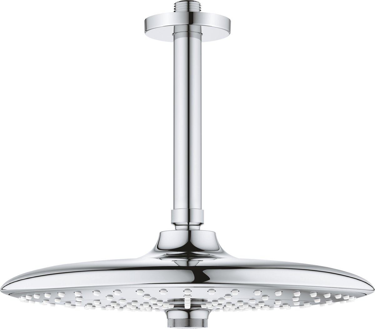 Grohe Euphoria 260 hovedbruser til lofttilslutning 142 mm, 3 stråletyper, krom