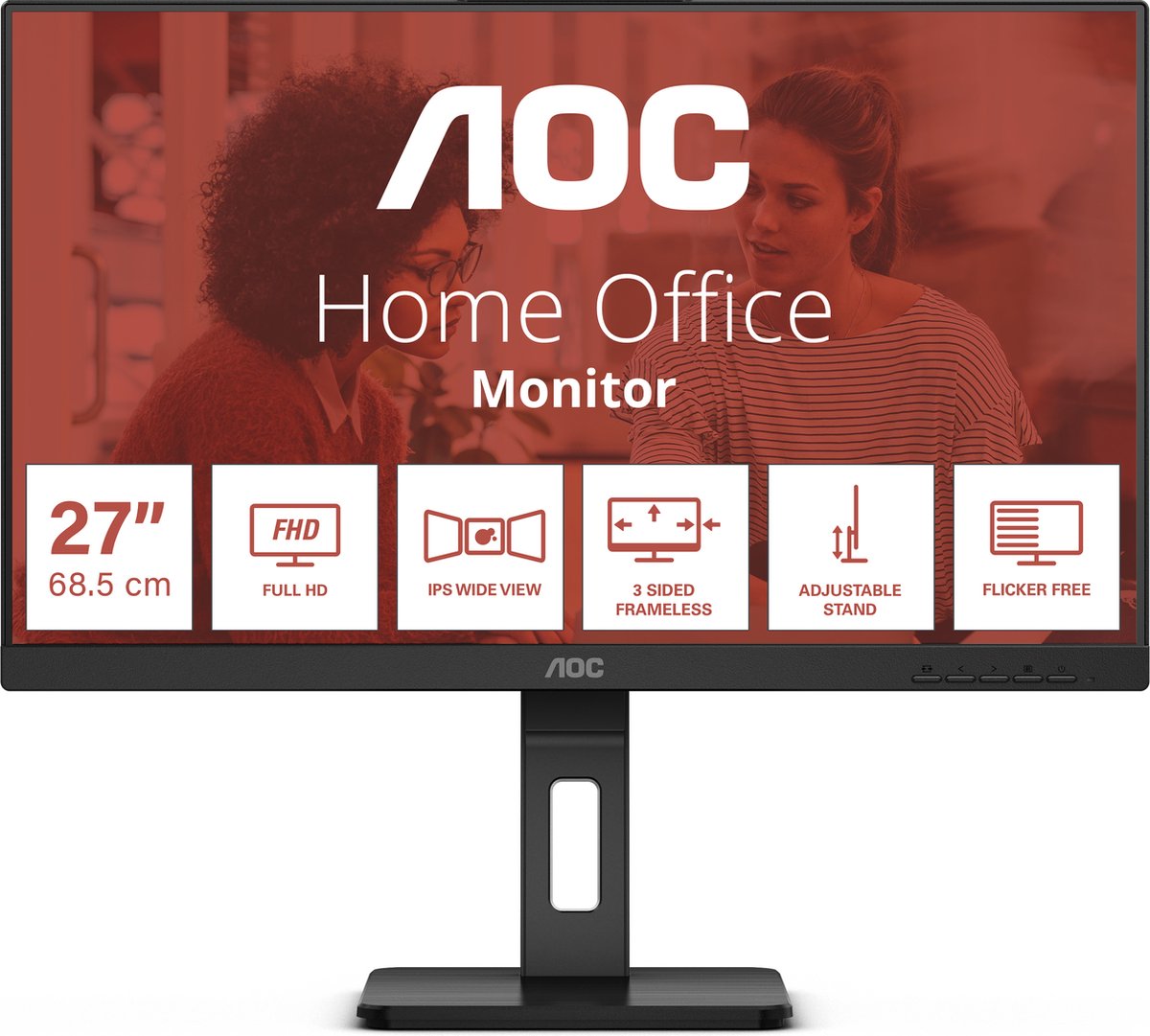 27" AOC 27E3QAF - 1920x1080 (FHD) - 75Hz - IPS