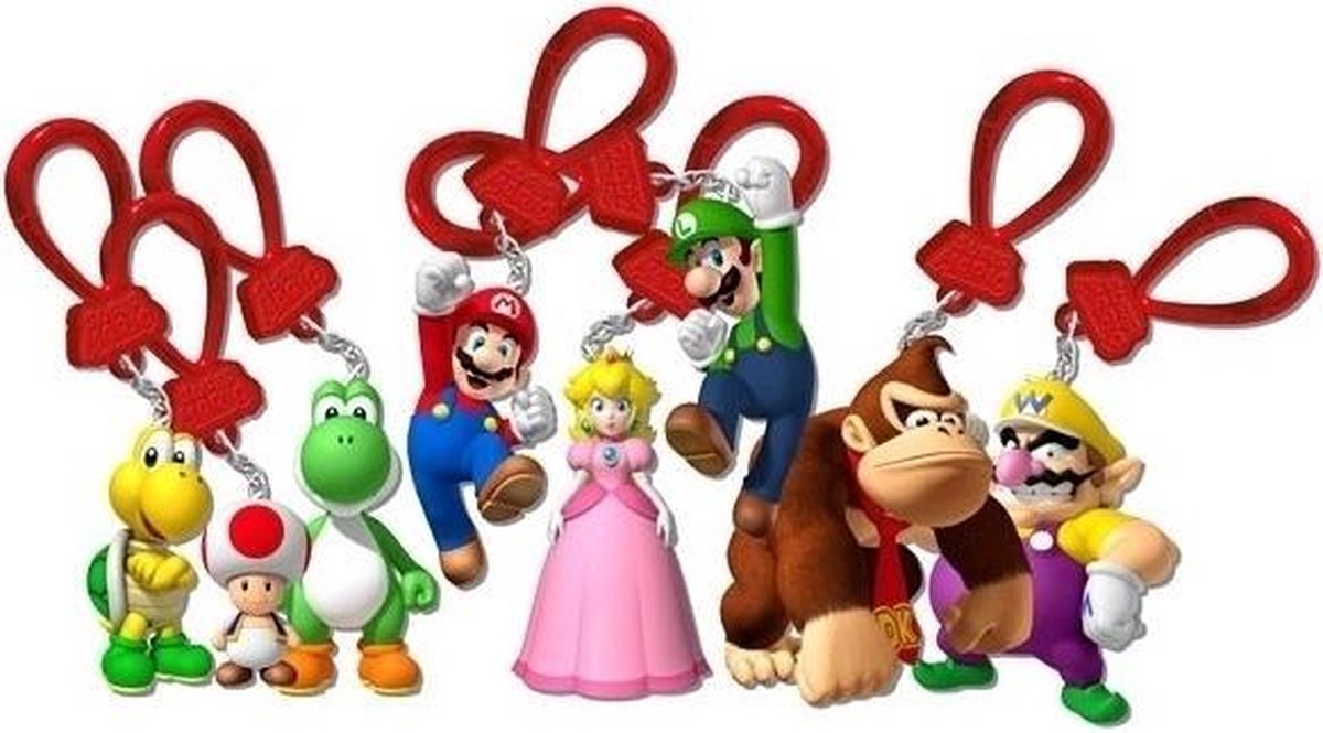 Paladone - Super Mario Backpack Buddies - Nøglering