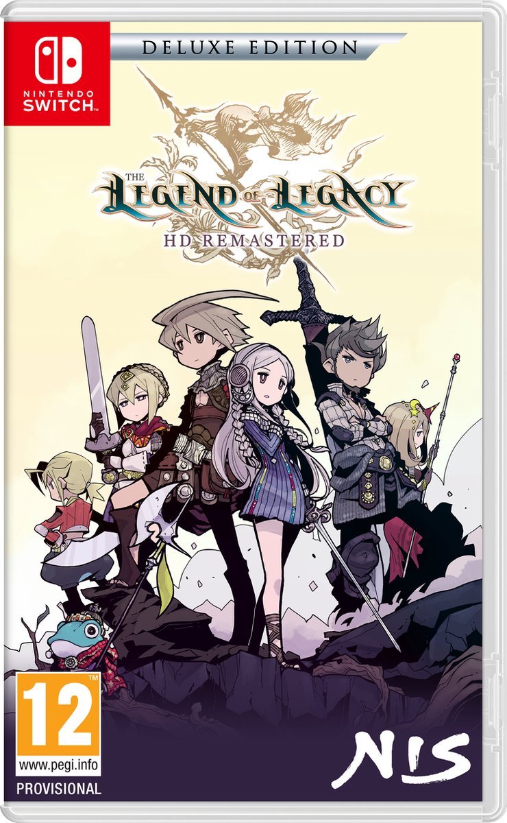 The Legend of Legacy HD Remastered (Deluxe Edition) - Nintendo Switch - RPG