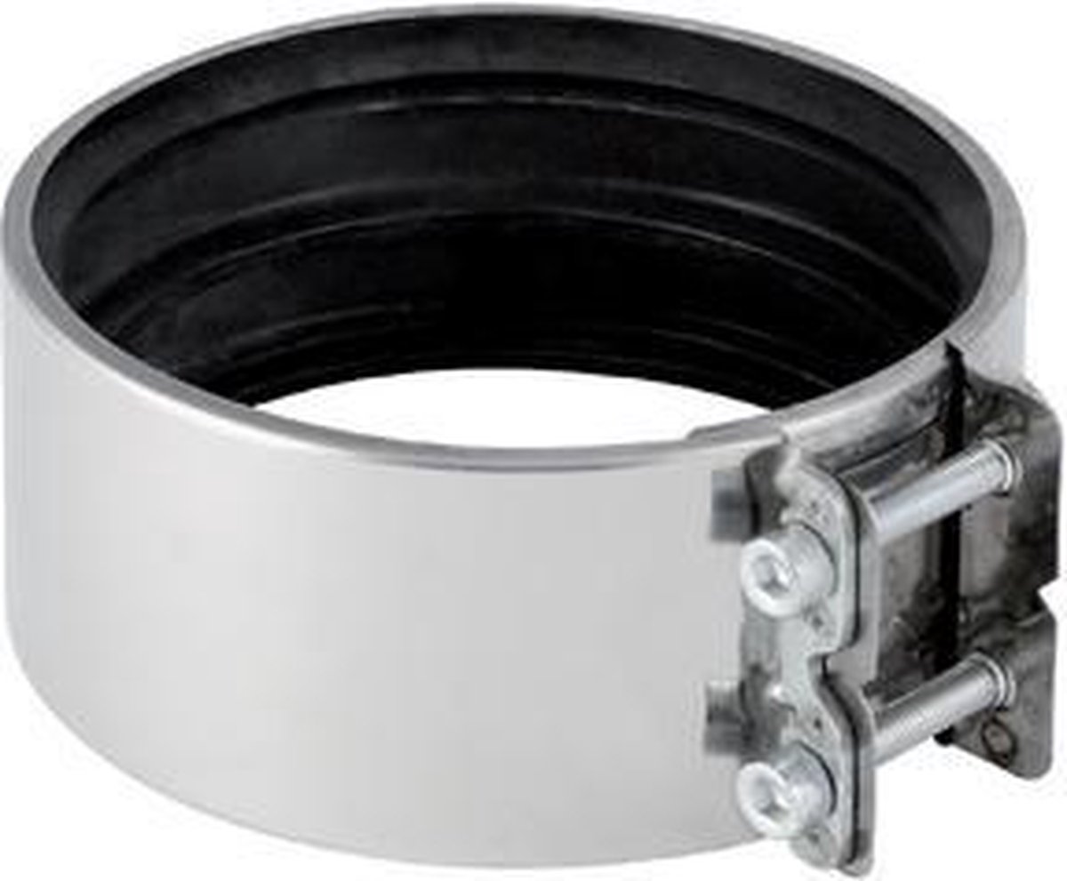 Geberit MAGE kobling DN70. 75-76/78 mm. Rustfrit stål