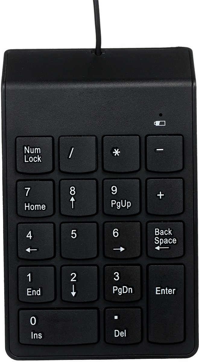 Gembird Numeric keypad - USB - Numpad - Sort