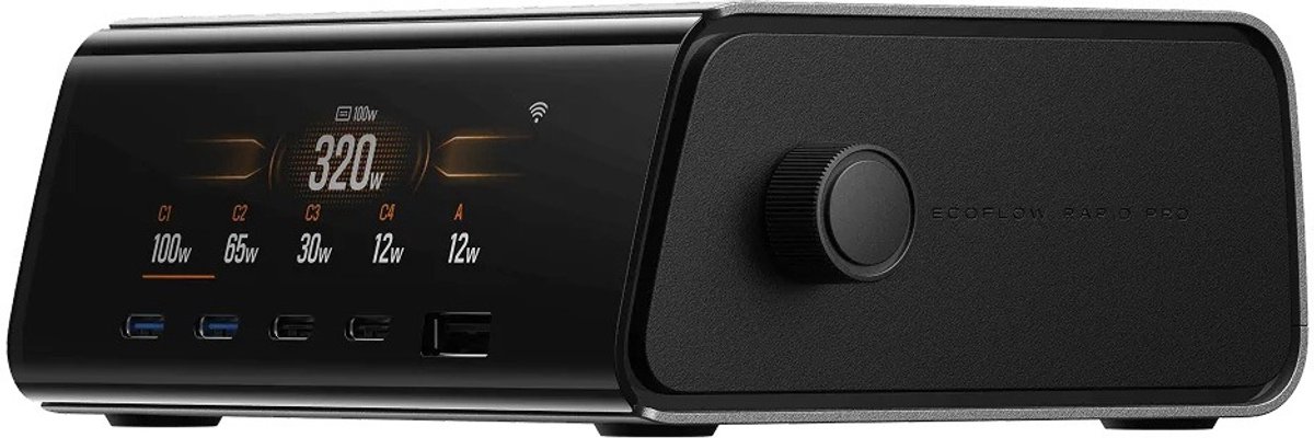 EcoFlow RAPID Pro Desktop Charger 320W