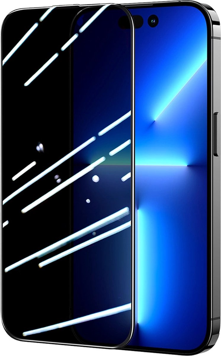 Joyroom JR-P03 full screen tempered privacy glass for Apple iPhone 14 Plus 6.7"