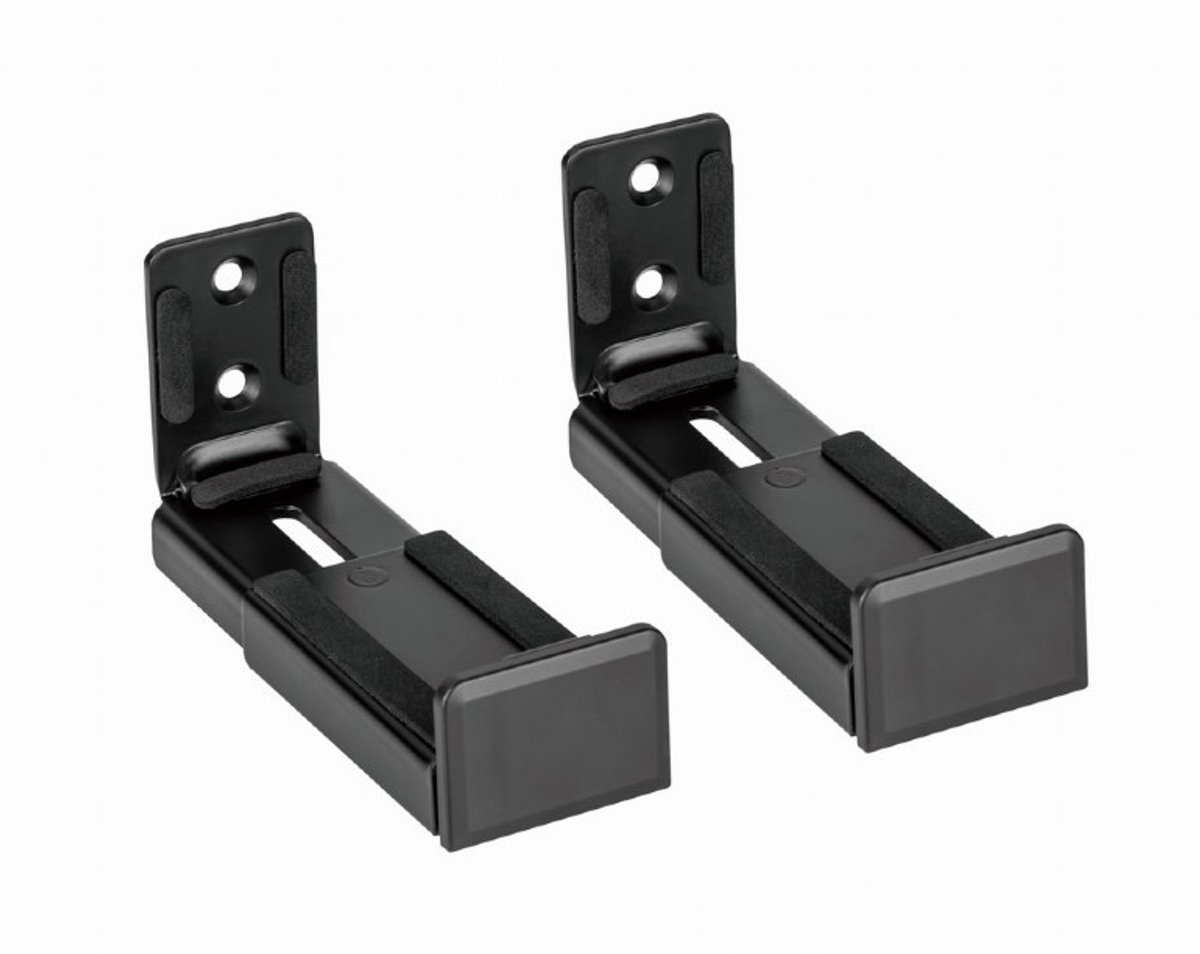 Gembird WM-SB-01 mounting kit - for sound bar - black - Maks 15 kg - Maks størrelse