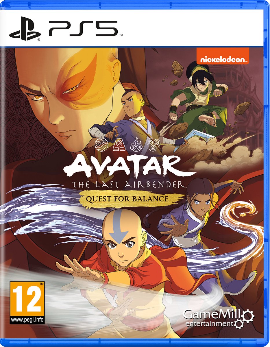 Avatar The Last Airbender: Quest for Balance - Sony PlayStation 5 - Action
