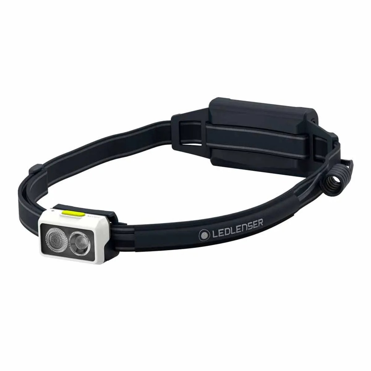 Ledlenser NEO5R pandelampe, 600 lumen, Hvid/lime