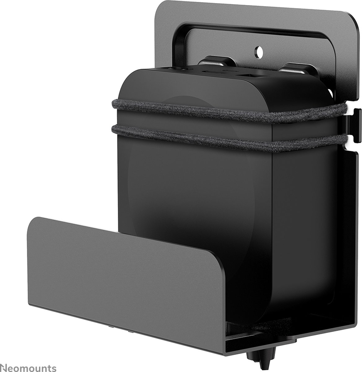 Neomounts AWL-450BL - mounting component - for media player - black - Maks 0 kg - Maks størrelse