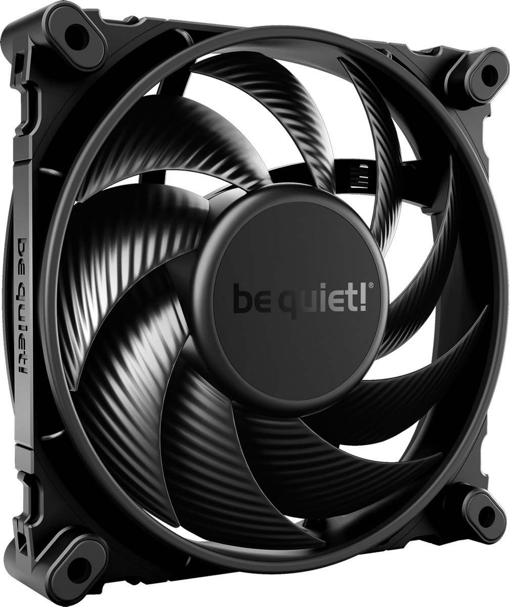 be quiet! Silent Wings 4 120 High-Speed - Kabinet køler - 120mm - Sort - 31 dBA