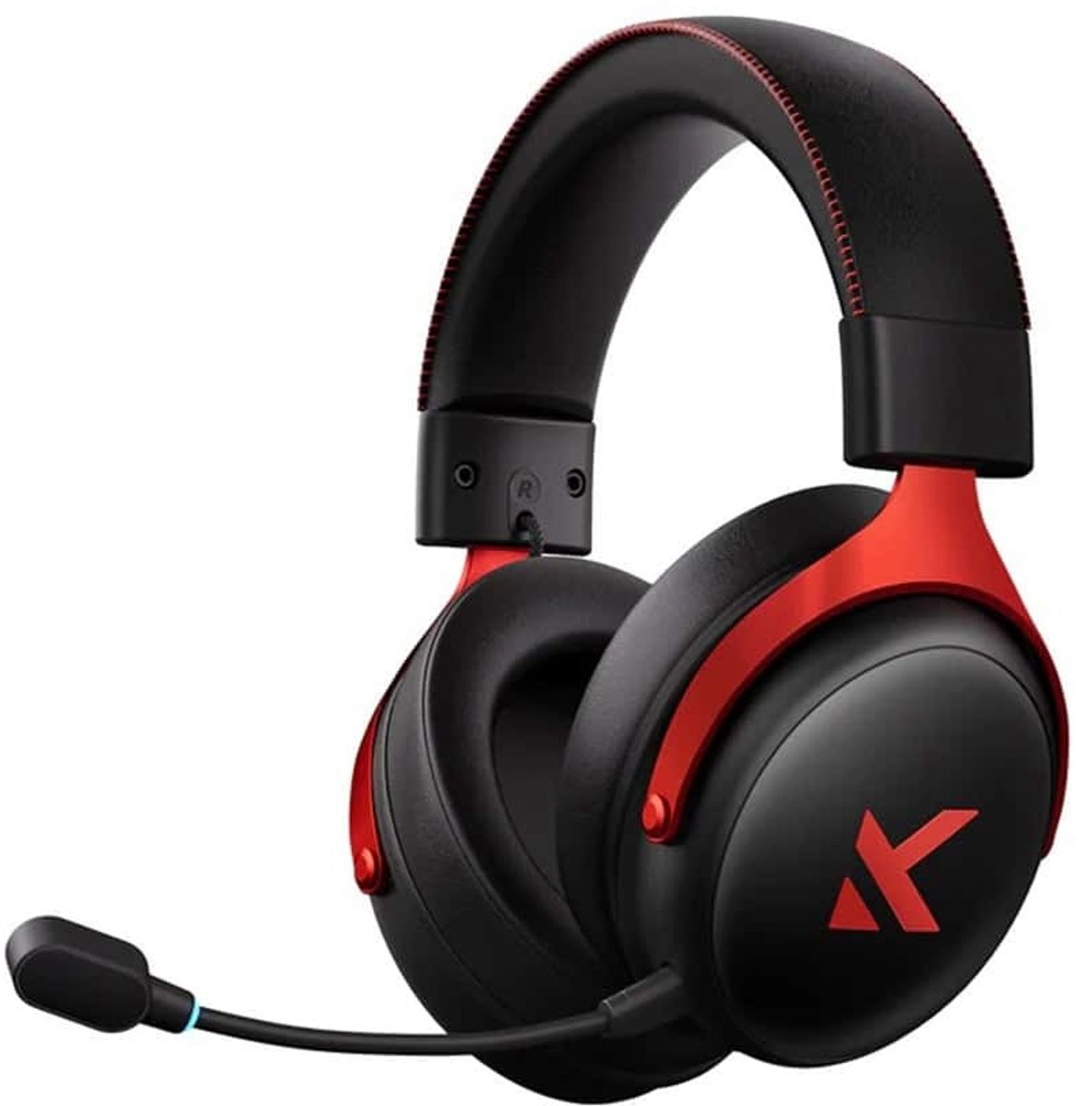 MCHOSE V9 Pro Wireless Gaming Headset - Black Red