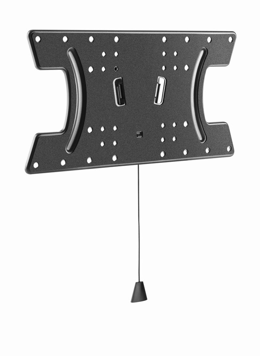Gembird WM-65F-03 mounting kit - for TV - fixed - black - Maks 30 kg - Maks størrelse 65"