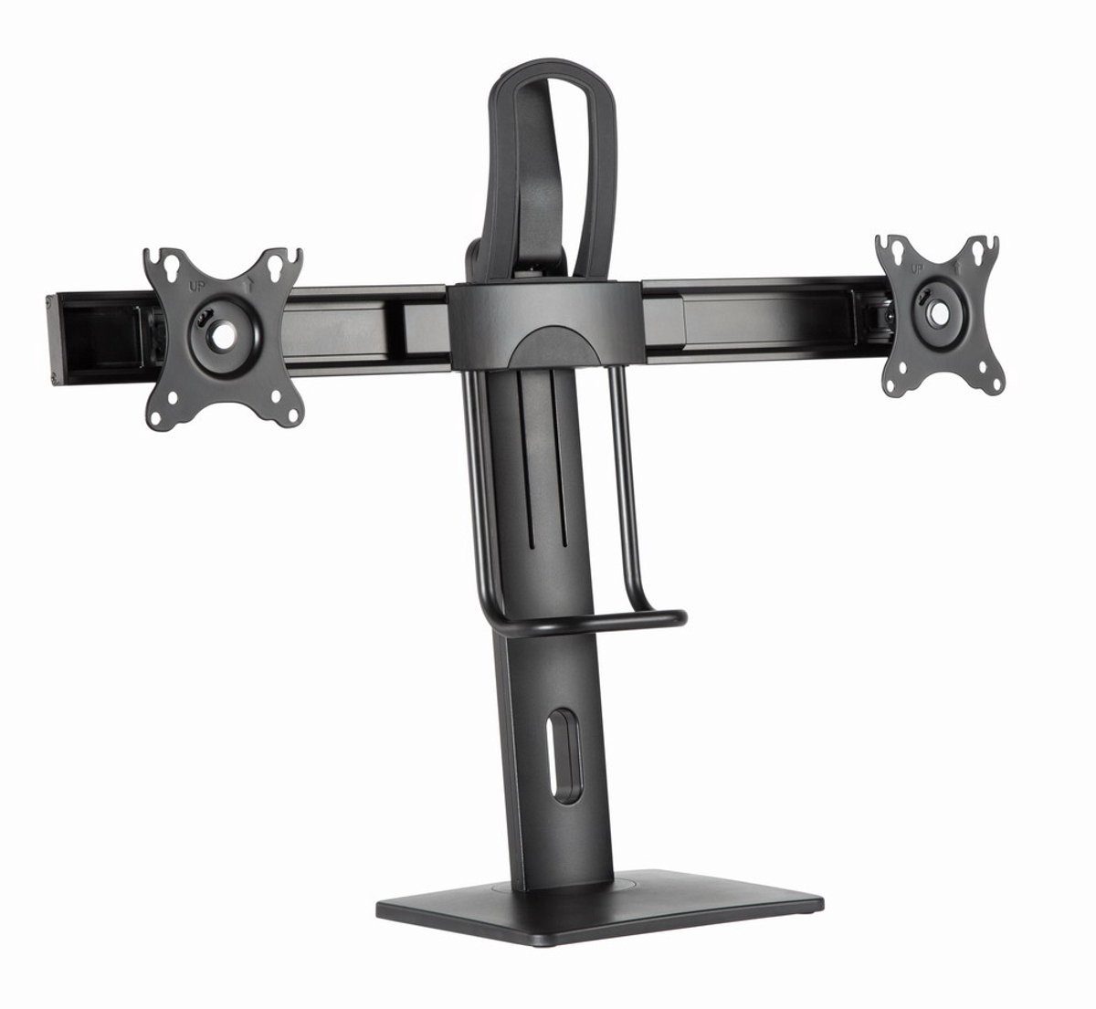 Gembird Double monitor desk stand height adjustable