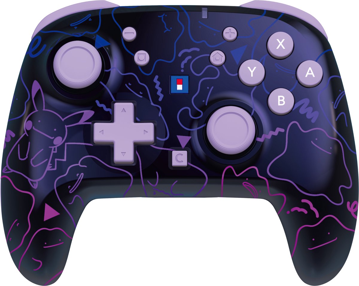 HORI Wireless PAD Turbo (Ditto) - Purple - Wireless Controller - Nintendo Switch 2