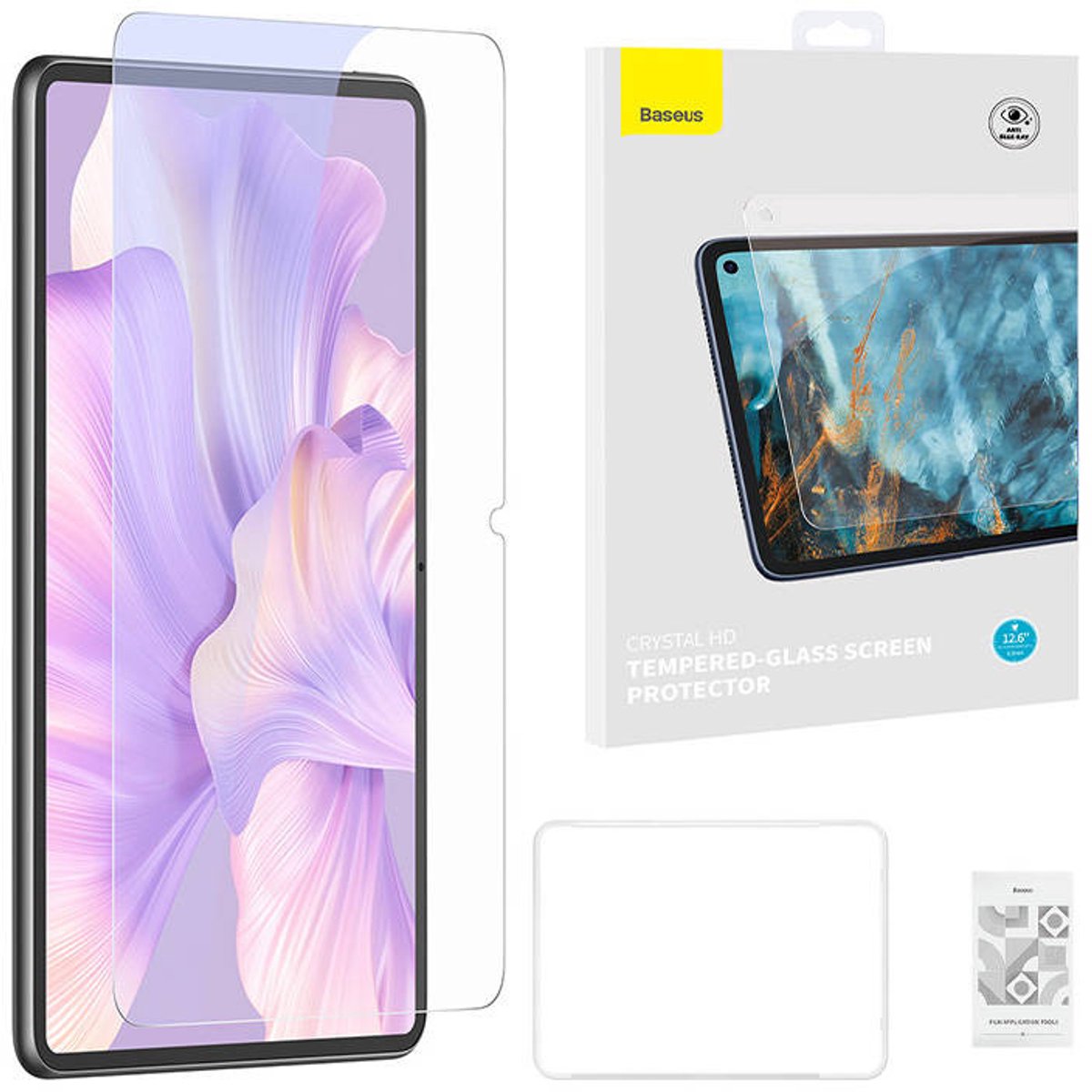 Baseus Crystal Tempered Glass 0.3mm for tablet Huawei MatePad Pro 12.6""