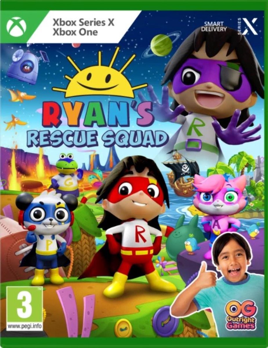 Ryan's Rescue Squad - Microsoft Xbox Series X - Platformer