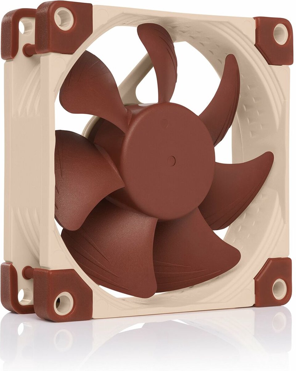 Noctua NF-A8 PWM - Kabinet køler - 80mm - Brun - 17 dBA