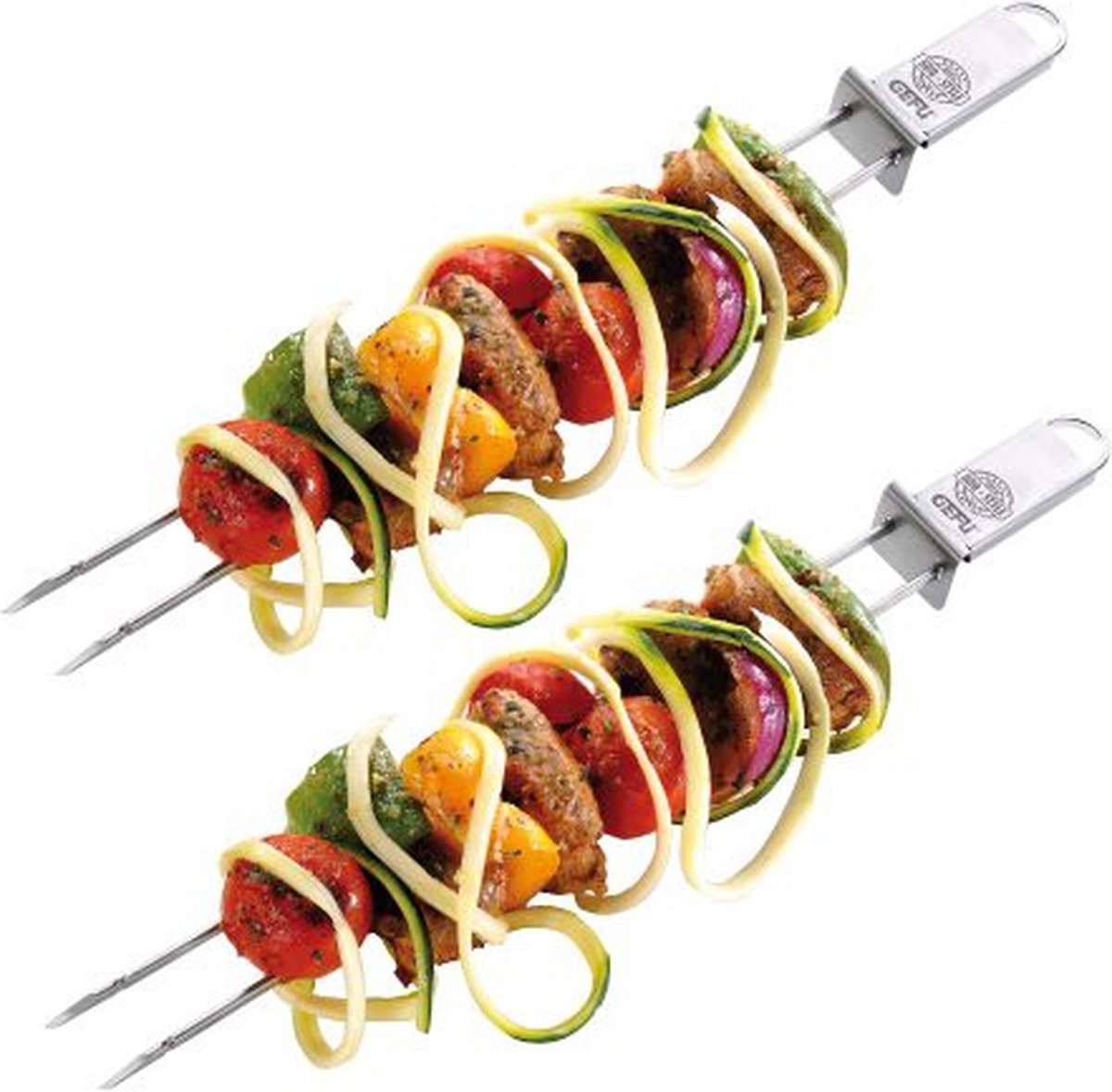 GEFU Twinco BBQ spyd med slider 2 stk