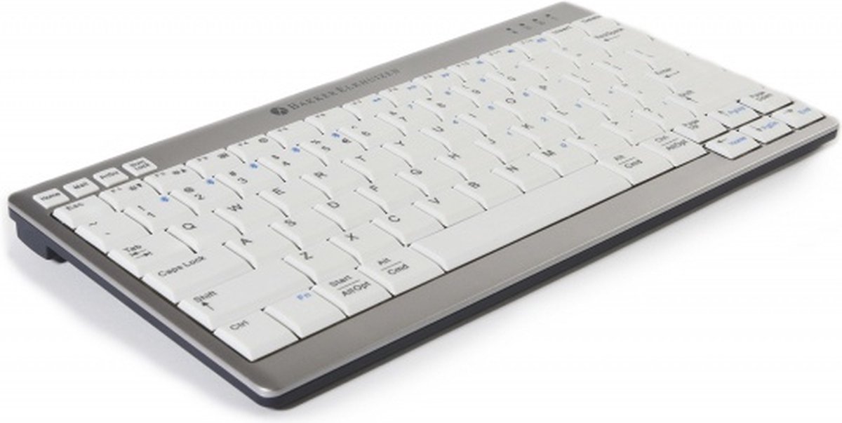 Bakker Elkhuizen UltraBoard 950 - keyboard - Nordic - Tastatur - Nordisk - Sølv