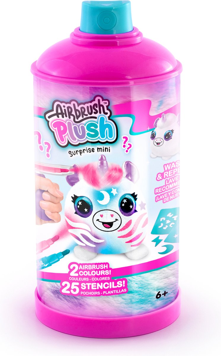 Airbrush Plush Mini Mystery Kit - flere varianter - 1 styk
