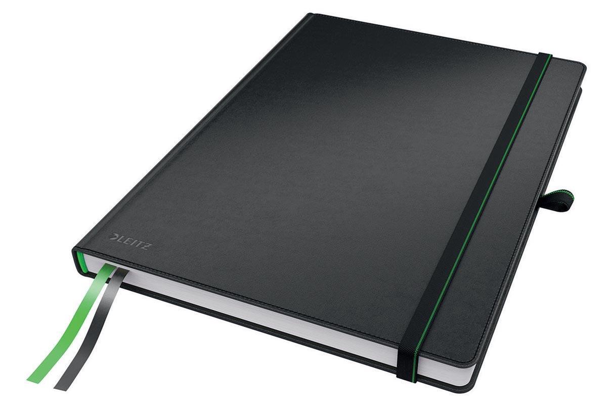 Leitz Notesbog Complete A4 kvadreret 96 g 80 ark Sort