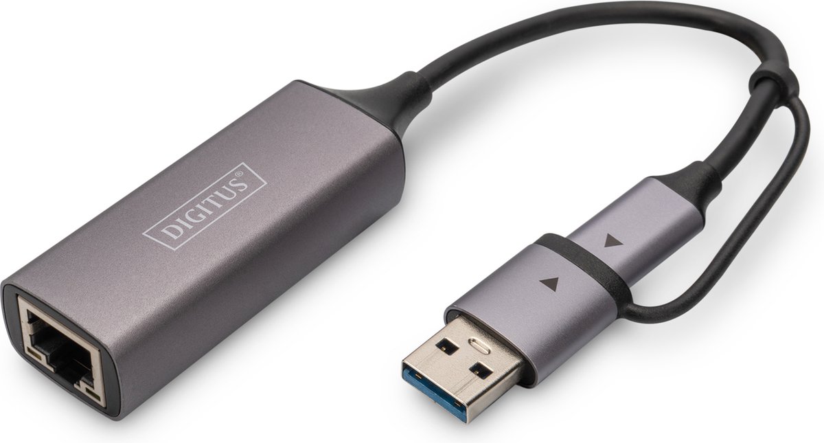 DIGITUS USB Type-C to 2.5G LAN Adapter