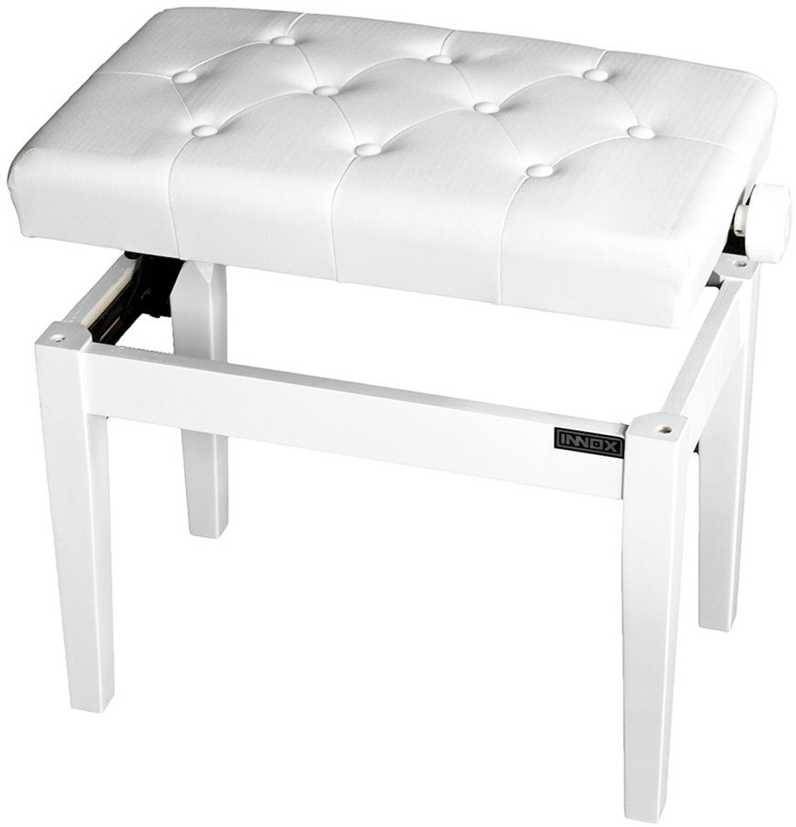 Innox PB 10W panca per pianoforte bianca
