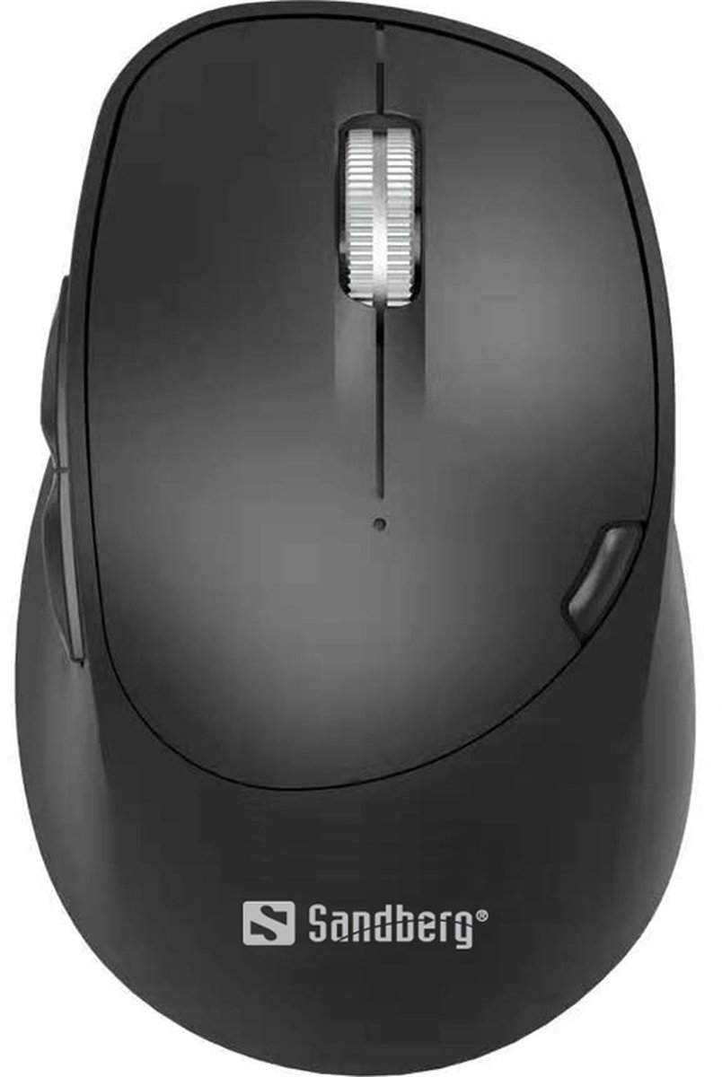 Sandberg Wireless Mouse Pro Recharge - Mus - Optisk - 6 knapper - Sort