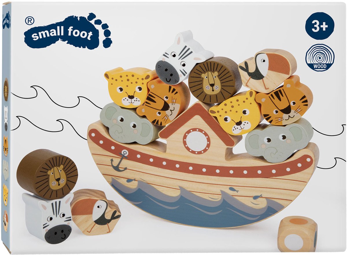 Small Foot - Wooden Balance Game Safari