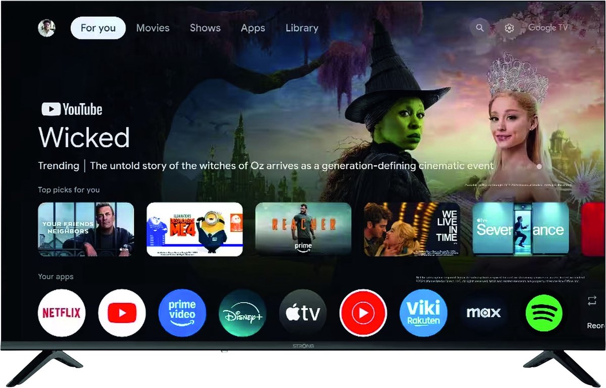 Google TV 50  Strong SRT50UH7773 4K UHD Dolby Vision Atmos Fernseher