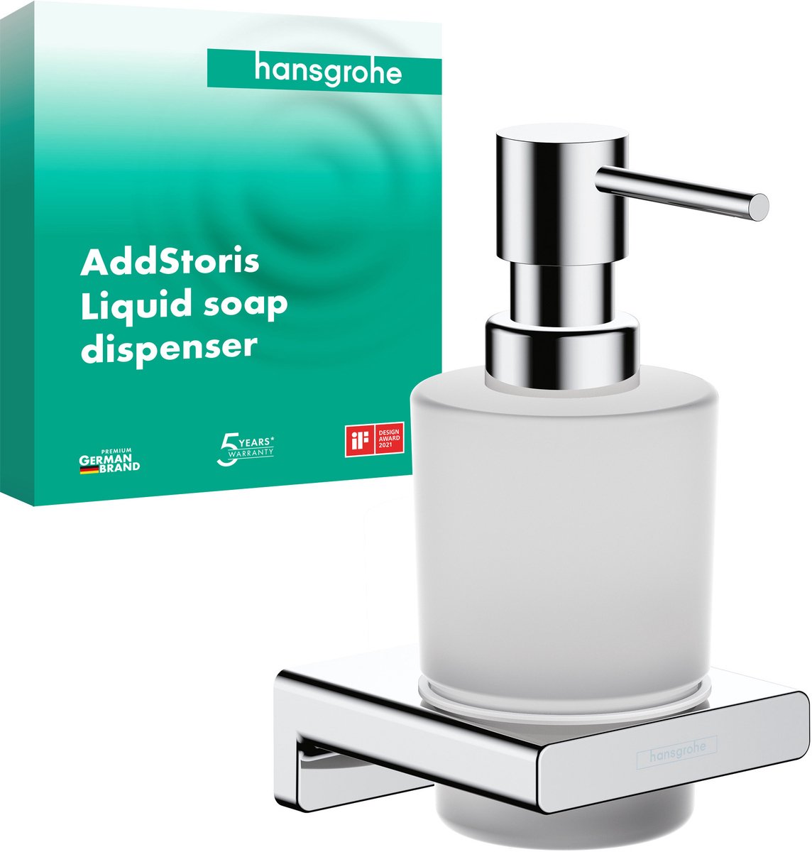 Hansgrohe AddStoris sæbedispenser, krom